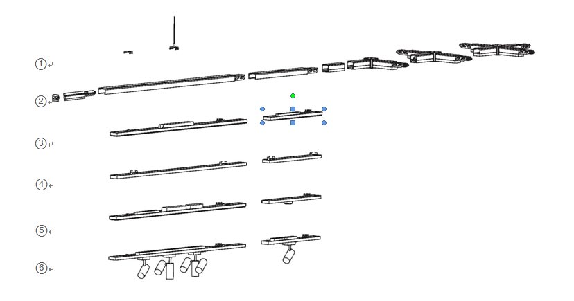 Structure of Linkable LED Linear Lights