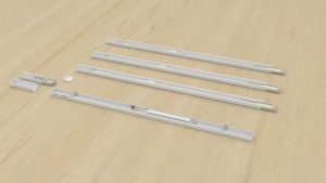Splicing tracks ( trunking rail )
