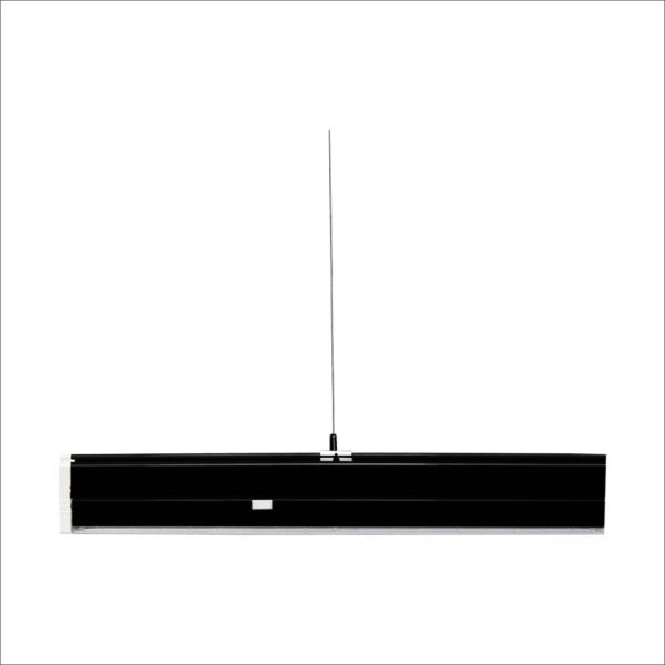 Black UL 26W-85W Linkable LED Linear Lighting System